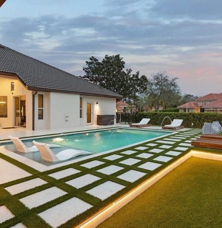 pool deck