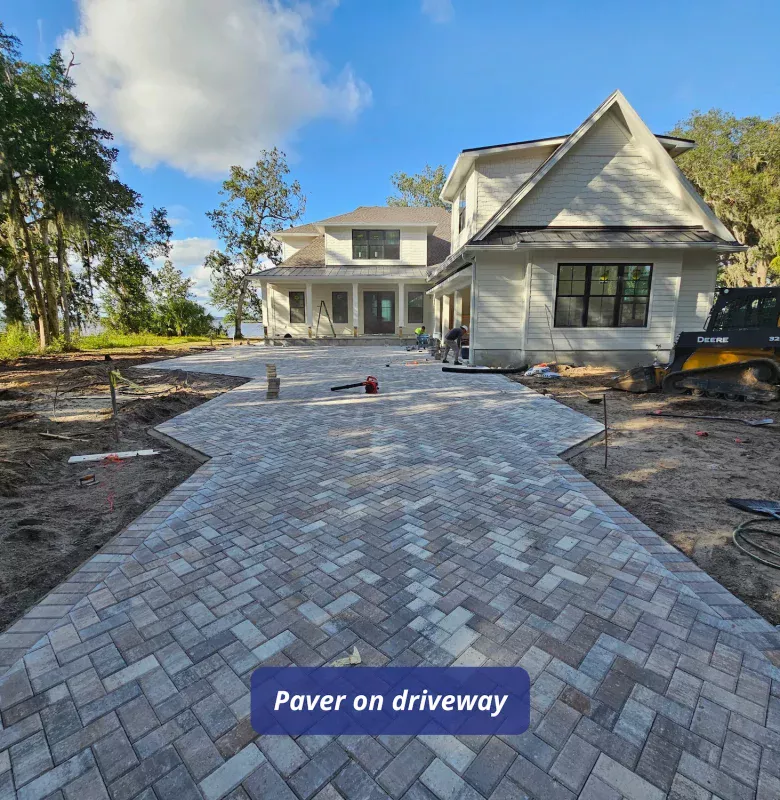 driveway paver installation in jacksonville fl